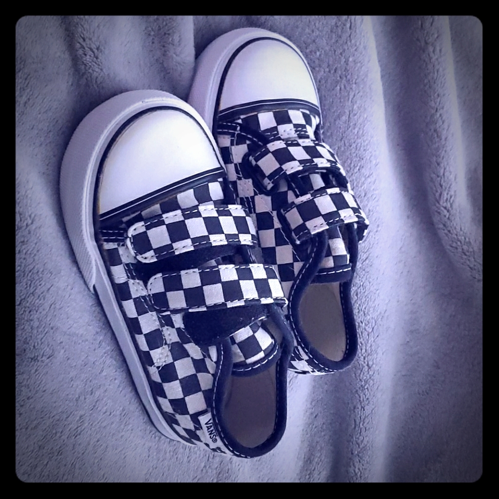 Van's Checkered- size 7 toddlers